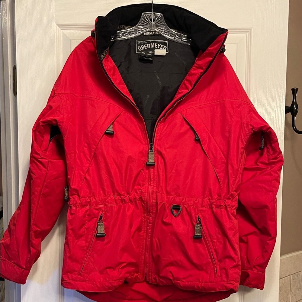 Obermeyer Vibrant Red Winter Jacket